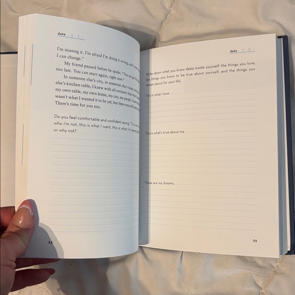 Present Over Perfect Guided Journal - Picture 2 of 3